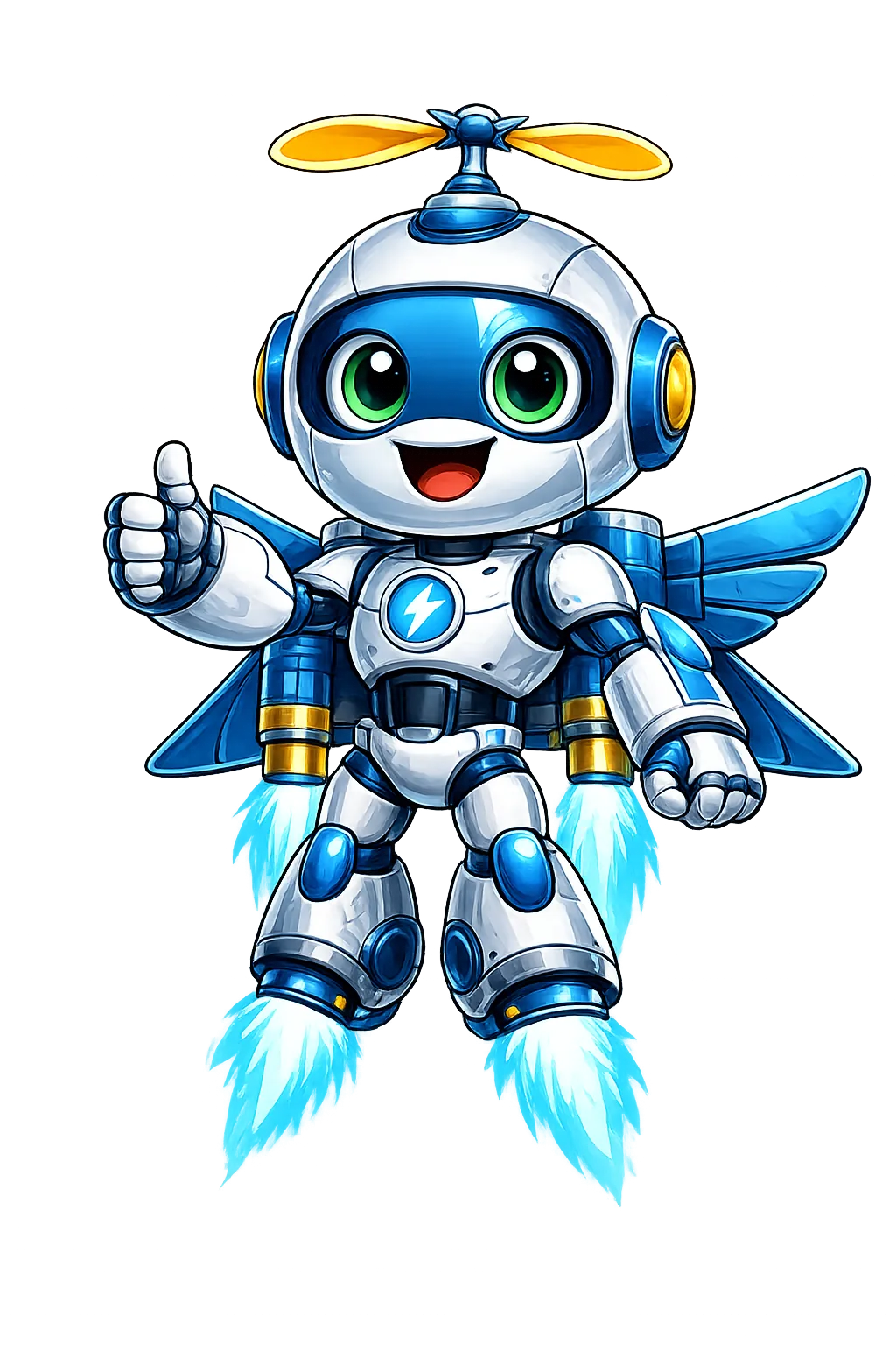 AeroBot character art