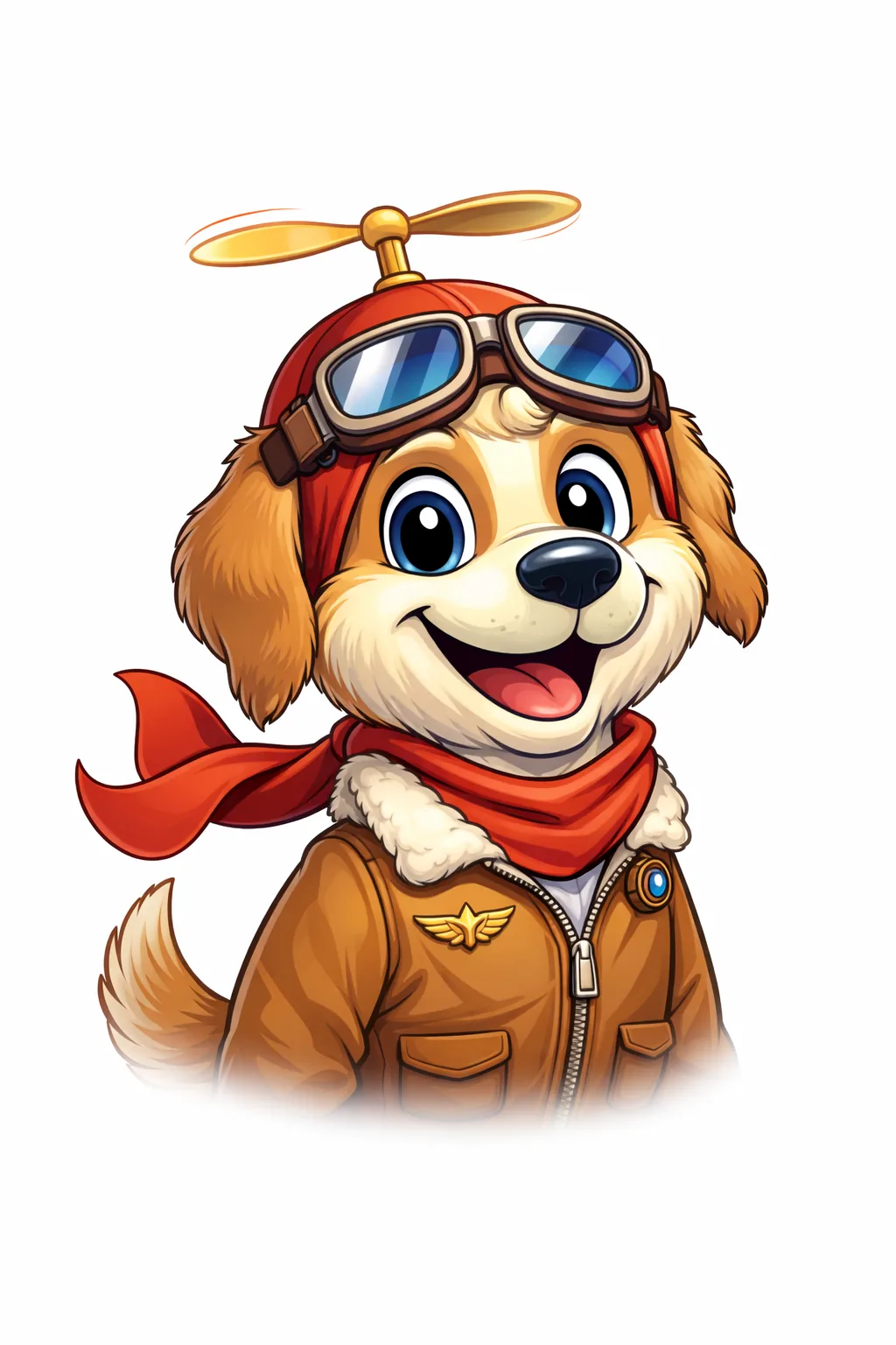 Propeller Pup character art
